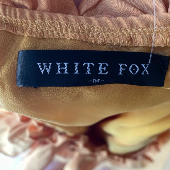 Yellow Ruffle One Shoulder Parisian style Mini Dress - White Fox Boutique - Picture 5 of 5